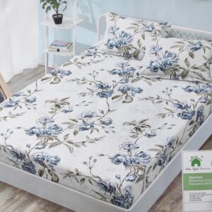 Huse de pat dublu (160 x 200), Crem R...